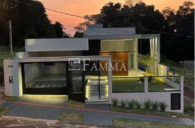 Casa de alto padrão à venda, parque do som, pato branco - pr