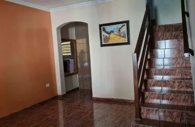 Sobrado com 3 dormitórios à venda, 190 m² por r$ 580.000,00 - parque pinheiros - taboão da serra/sp