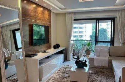 Apartamento com 3 dormitórios à venda, 110 m² por r$ 860.000,00 - chácara agrindus - taboão da serra/sp