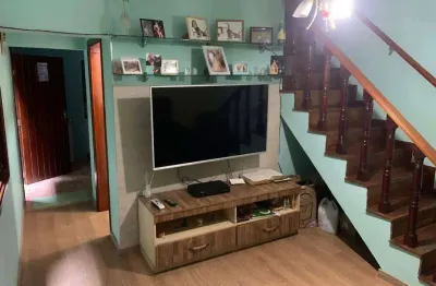 Sobrado com 3 dormitórios à venda, 210 m² por r$ 400.000,00 - sítio das madres - taboão da serra/sp