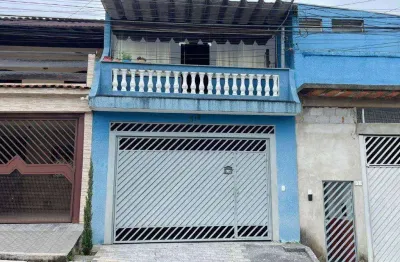 Sobrado com 5 dormitórios à venda, 194 m² por r$ 580.000,00 - parque pinheiros - taboão da serra/sp