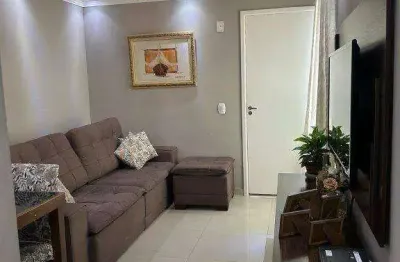 Apartamento com 2 dormitórios à venda, 48 m² por r$ 235.000,00 - vila indiana - taboão da serra/sp