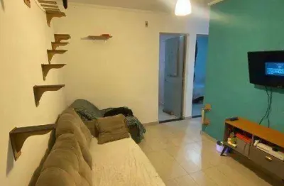 Apartamento com 2 dormitórios à venda, 52 m² por r$ 170.000,00 - parque laguna - taboão da serra/sp