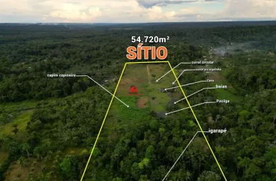 Sítio / chácara para venda em rio preto da eva, sítio no rio preto da eva