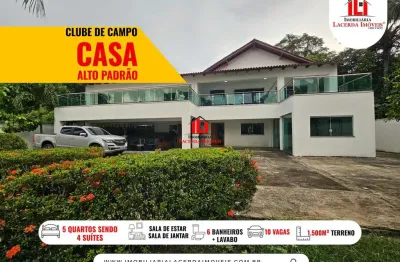 Casa em condomínio para venda em manaus, ponta negra, 5 dormitórios, 4 suítes, 5 banheiros, 10 vagas