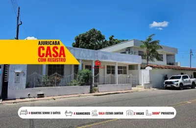 Casa para venda em manaus, alvorada, 4 dormitórios, 4 suítes, 5 banheiros, 3 vagas