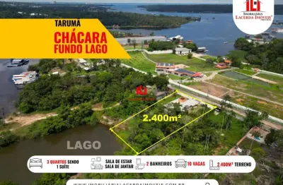 Sítio / chácara para venda em manaus, tarumã-açu, 3 dormitórios, 1 suíte, 2 banheiros, 5 vagas