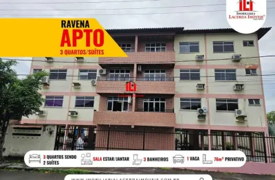 Apartamento para venda em manaus, chapada, 3 dormitórios, 2 suítes, 3 banheiros, 1 vaga