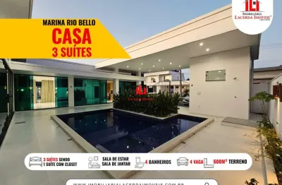 Casa em condomínio para venda em manaus, ponta negra, 3 dormitórios, 3 suítes, 4 banheiros, 4 vagas