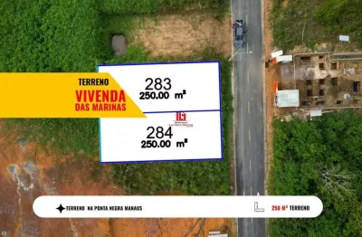 Terreno à venda na Avenida Sócrates Bonfim, 44, Ponta Negra, Manaus
