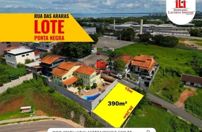 Terreno à venda na Rua das Araras, 4981, Ponta Negra, Manaus