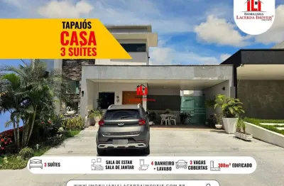 Casa em condomínio para venda em manaus, tarumã, 3 dormitórios, 3 suítes, 4 banheiros, 4 vagas