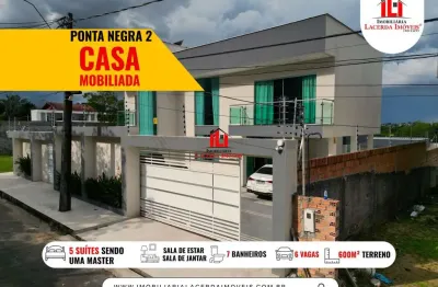 Apartamento para venda em manaus, ponta negra, 5 dormitórios, 5 suítes, 6 banheiros, 5 vagas