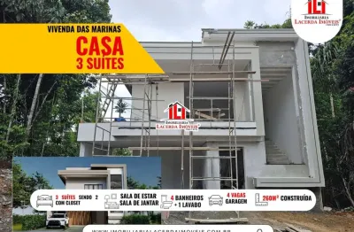 Casa em condomínio para venda em manaus, ponta negra, 3 dormitórios, 3 suítes, 4 banheiros, 4 vagas