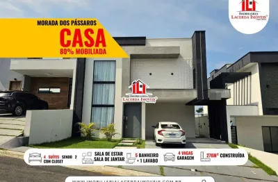 Casa em condomínio para locação em manaus, ponta negra, 4 dormitórios, 4 suítes, 5 banheiros, 4 vagas