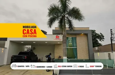 Casa em condomínio para venda em manaus, tarumã, 3 dormitórios, 1 suíte, 3 banheiros, 4 vagas