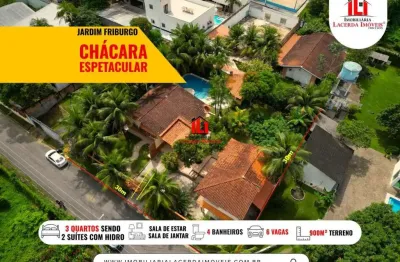 Sítio / chácara para venda em manaus, tarumã, 3 dormitórios, 2 suítes, 4 banheiros, 6 vagas