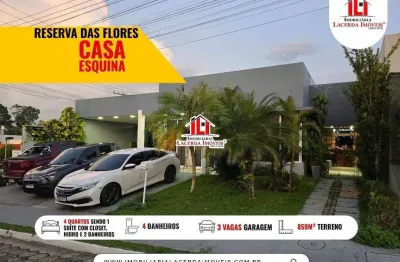 Casa em condomínio para venda em manaus, ponta negra, 4 dormitórios, 1 suíte, 4 banheiros, 4 vagas