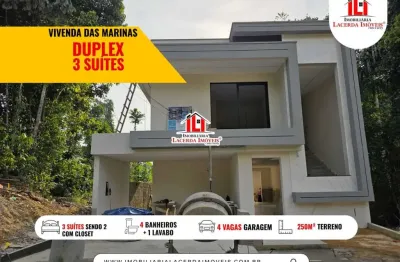 Casa em condomínio para venda em manaus, ponta negra, 3 dormitórios, 3 suítes, 4 banheiros, 4 vagas