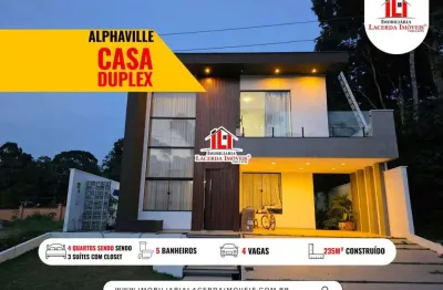 Casa em condomínio para venda em manaus, ponta negra, 4 dormitórios, 3 suítes, 4 banheiros, 4 vagas