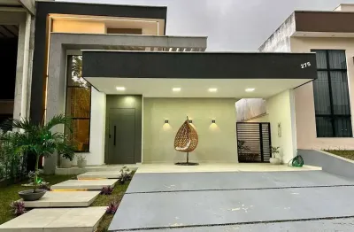 Casa em Condomínio para Venda em Manaus, Ponta Negra, 3 dormitórios, 3 suítes, 4 banheiros, 4 vagas