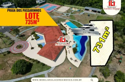 Residencial Praia dos Passarinhos, 731m², RAMPA EMBARQUE E DESEMBARQUE, PIER, Lazer Amplo