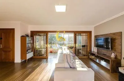 Apartamento com 3 quartos, suíte, lareira, especo gourmet e 119m².