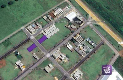Terreno à venda, 360 m² por r$ 267.000,00 - residencial buritis - campo verde/mt