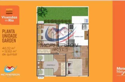 Apartamento garden para venda em ananindeua, coqueiro, 2 dormitórios, 1 banheiro, 1 vaga