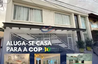 Casa alto padrão de luxo para alugar cop 30 , para 20 pessoas com 5 suítes e piscina em belém, próximo ao hangar eventos
