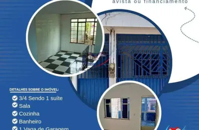 Casa à venda em ananindeua, cidade nova, com 3 quartos