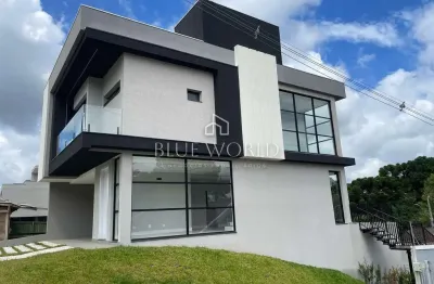 Casa em condomínio fechado com 3 quartos à venda na rua professor alberto krause, 1150, tanguá, almirante tamandaré, 293 m2 por r$ 2.344.000