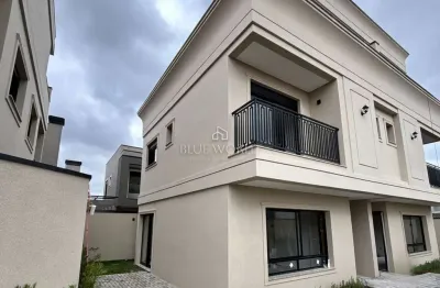 Casa em condomínio fechado com 3 quartos à venda na rua josé de mello braga júnior, jardim das américas, curitiba, 128 m2 por r$ 998.000