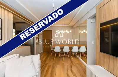 Apartamento com 2 quartos à venda na rua coronel joaquim ignácio taborda ribas, 896, bigorrilho, curitiba, 58 m2 por r$ 639.900