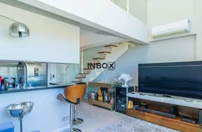 Inbox vende apartamento com 57m2 privativos, com 1 dormitório (1 suíte), 2 banheiro, semimobiliado, 2 vagas, no nine, em porto alegre - rs