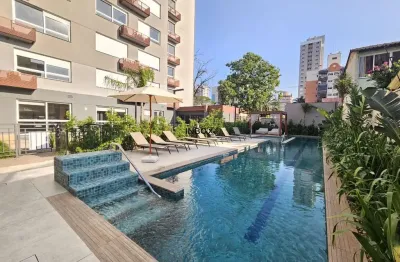 Ótimo apartamento studio no connect, com 27 m² privativos, 01 dormitório conjugado, pertinho da puc