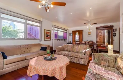 Apartamento semimobiliado, 138m², 3 dormitórios com vaga