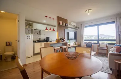 Imbox cia imobiliaria vende ótimo apartamento de 1 dormitório, mobiliado, no nine em porto alegre.
