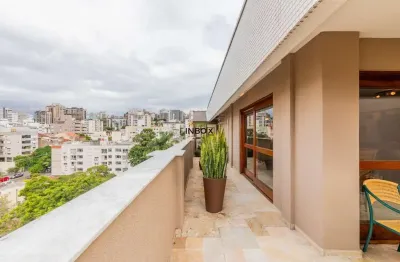 Cobertura 413.12m2 com 5 quartos e 2 suítes no bairro mont serrat em porto alegre.
