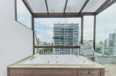 Cobertura duplex com lareira, jacuzzi e churrasqueira e 2 vagas