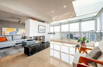 Cobertura espetacular com 354m², 3 dormitórios , 2 vagas e terraço privativo