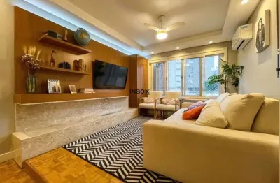 Apartamento reformado com 3 dormitórios, suíte e 1 vaga - 104 m²