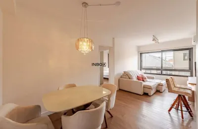 Apartamento mobiliado 2 dorms com churrasqueira e 2 vagas ! próximo à redenção