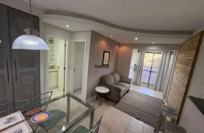 Porteira fechada ! apartamento de 1 dormitório, sacada, churrasqueira, 1 vaga e infraestrutura.