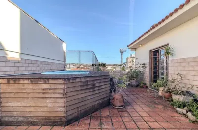 Cobertura com 3 dormitórios, piscina privativa e 2 vagas no jardim botânico, porto alegre/rs