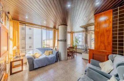 148m² de conforto: 3 dormitórios, living amplo, sacada com churrasqueira e 2 vagas