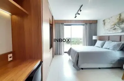 Apartamento mobiliado no go 24, de 25 m² privativos com excelente infraestrutura