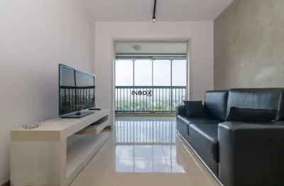 Apartamento com 56m², mobiliado, 1 dormitório, 1 suíte e 1 vaga