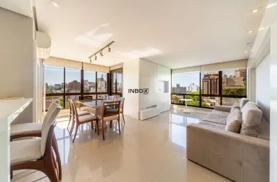 Apartamento com 89m² de área privativa, mobiliado, 2 dormitórios, 1 suíte, 2 vagas