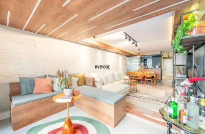 Apartamento garden de 110m², semimobiliado, 2 dormitórios, 1 suíte, 1 vaga